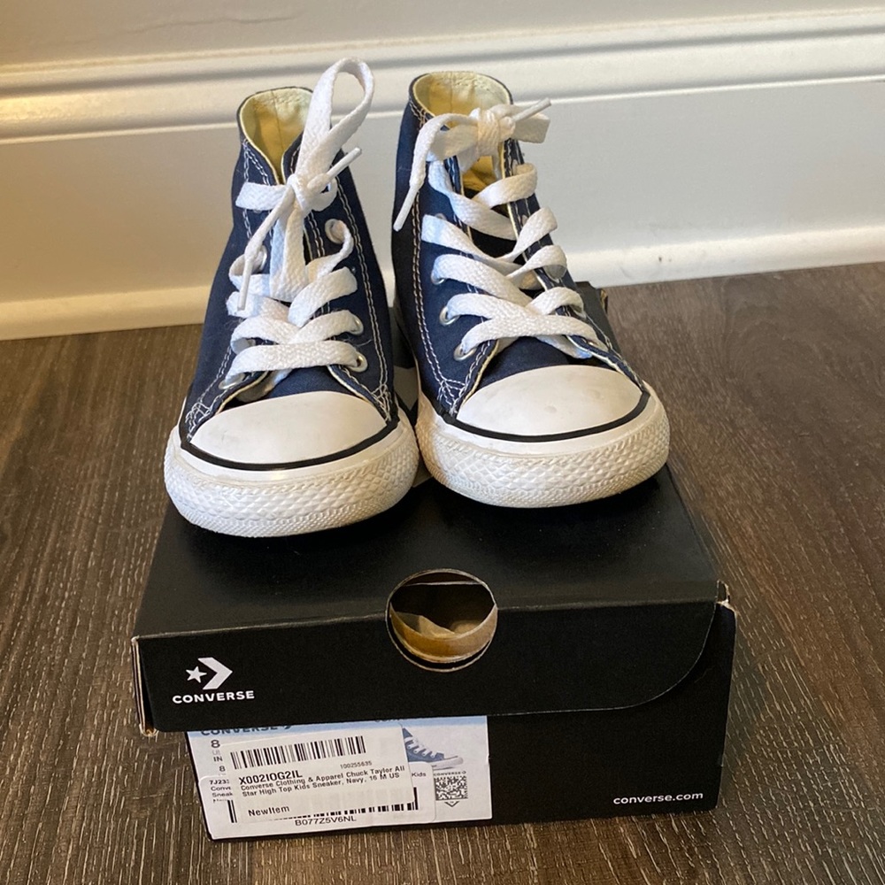 EUC Toddler High Top Converse